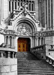 Copper Door, Quebec Cathedral